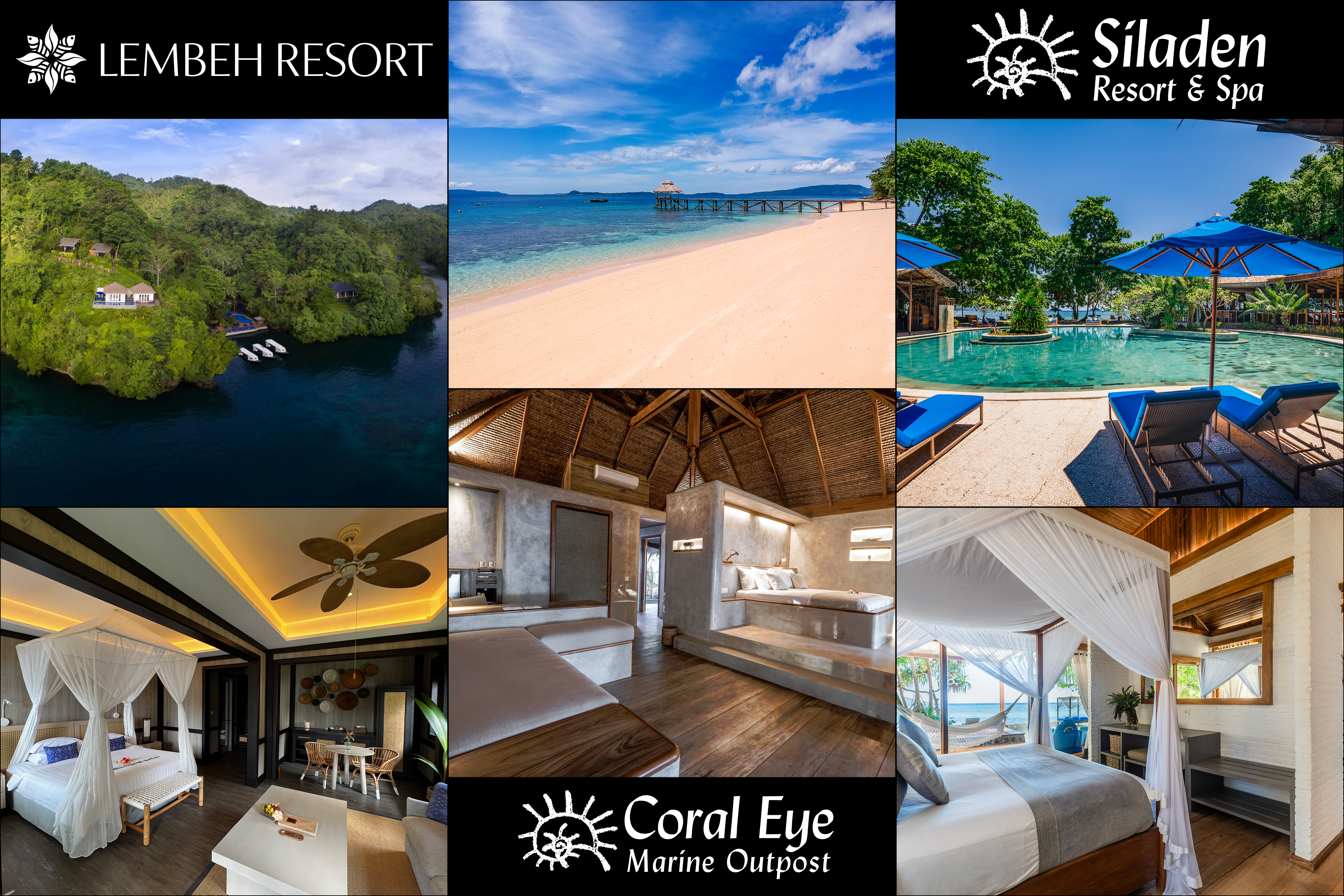 LEMBEH RESORT, CORAL EYE, AND SILADEN